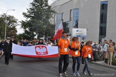 Załoga Daru Młodzieży na paradzie załóg, fot. Dorota Nelke