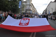 Załoga Daru Młodzieży na paradzie załóg, fot. Dorota Nelke