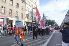 Załoga żaglowca Zawisza Czarny na paradzie załóg, fot. Dorota Nelke