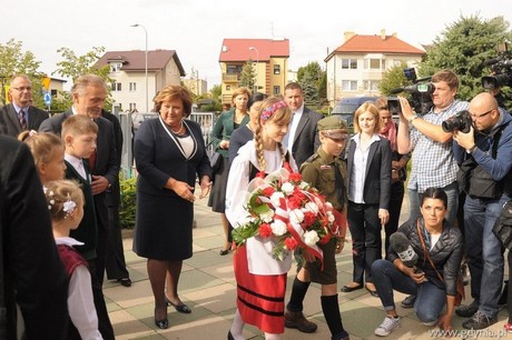 Anna Komorowska małżonka prezydenta RP w Gdyni / fot. Dorota Nelke