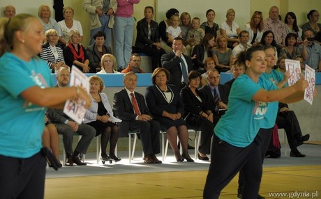 Anna Komorowska małżonka prezydenta RP w Gdyni / fot. Dorota Nelke