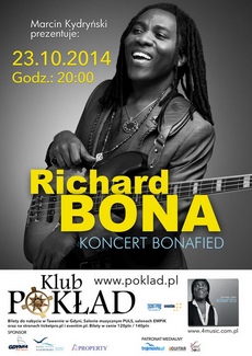 Richard Bona wystąpi w Klubie Pokład