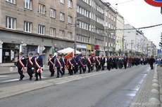 Przejście maszynistów, m.in. gości z Hiszpanii, Niemiec, Czech  i Słowacji,  ulicami Gdyni, fot. Michał Kowalski