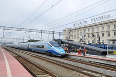 Pendolino na dworcu Gdynia Główna, fot. Michał Kowalski