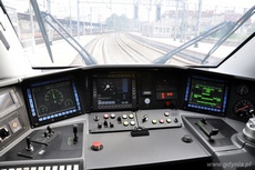 Pulpit sterowniczy Pendolino, fot. Michał Kowalski