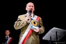 Edward Marszałek z nagrodą Mistrza Mowy Polskiej, fot. Tomasz Lenik