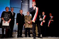 Walery Tankiewicz z nagrodą Mistrza Mowy Polskiej, fot. Tomasz Lenik