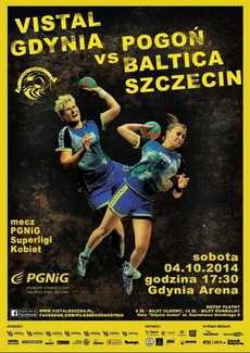 Mecz Vistal Gdynia vs. Pogoń Baltica Szczecin