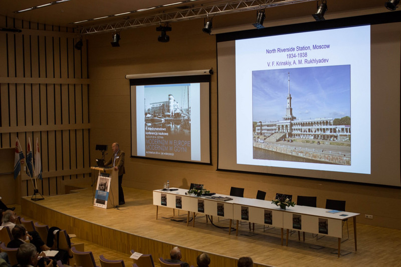 inż. Vladimir Shukhov, Moskwa, Rosja - 4. międzynarodowa konferencja naukowa Modernizm w Europie - modernizm w Gdyni / fot. Alina Limańska-Michalska