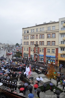 Uroczyste odsłonięcie pomnika wysiedlonych gdynian, fot. Dorota Patzer