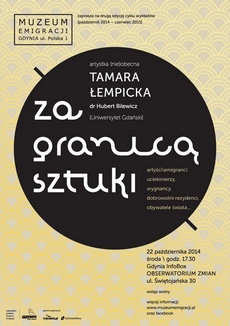 Tamara Łempicka bohaterką pierwszego spotkania z cyklu Za Granica Sztuki