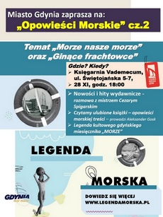 Opowieści morskie w Księgarni Cafe Vademecum