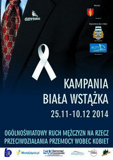 Po raz szósty w Gdyni wystartowała społeczna akcja Biała wstążka