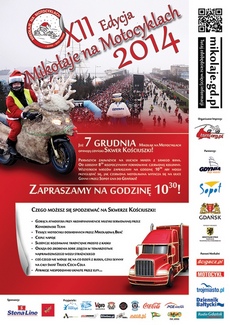 Mikołaje na motocyklach 2014