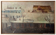 Jen Lebenstein, Stary Rembertów, 1955, własność Mumem Narodowego we Wrocławiu, fot. A. Podstawka