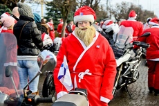 Mikołaje na motocyklach 2014, fot. Maciej Czarniak