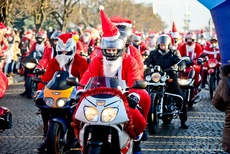 Mikołaje na motocyklach 2014, fot. Maciej Czarniak