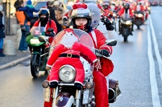 Mikołaje na motocyklach 2014, fot. Maciej Czarniak