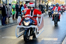 Mikołaje na motocyklach 2014, fot. Maciej Czarniak