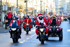 Mikołaje na motocyklach 2014, fot. Maciej Czarniak