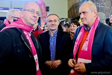 Wernisaż wystawy Trójka w obrazach wielkich mistrzów na Dworcu Gdynia Główna, fot. Maciej Czarniak
