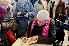 Wernisaż wystawy Trójka w obrazach wielkich mistrzów na Dworcu Gdynia Główna, fot. Maciej Czarniak