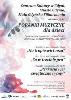 Mała Gdyńska Filharmonia „Perkusja i jej świąteczne rytmy