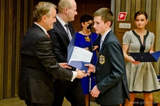 Uroczyste wręczenie Stypendiów Miasta Gdyni dla uczniów i studentów, fot. Tomasz Lenik