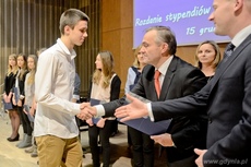 Uroczyste wręczenie Stypendiów Miasta Gdyni dla uczniów i studentów, fot. Tomasz Lenik