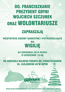 Wigilia u Franciszkanów