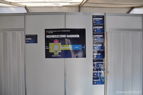 Garderoby Sylwestrowej Mocy Przebojów z Polsatem, fot. Michał Kowalski