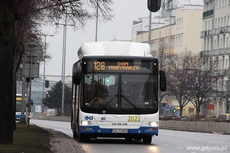 Nowy autobus marki MAN, zasilanych sprężonym gazem ziemnym, fot. ZKM Gdynia