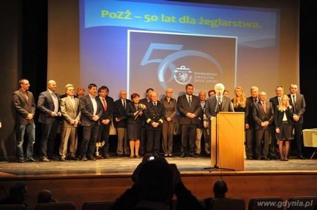 Laureaci Pomorskiej Gali Żeglarskiej, fot. Tadeusz Lademann