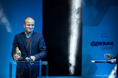 Pavel Turek z nagrodą dla Red Bull Air Race za Sportową Imprezę Roku, fot. Karol Stańczak