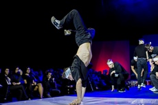 Pokaz akrobacji na Gali Gdyńskiego Sportu Gdynia 2014, fot. Karol Stańczak