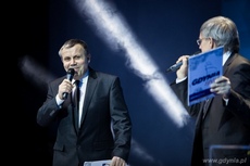 Włodzimierz i Mariusz Machnikowscy na Gali Gdyńskiego Sportu 2014, fot. Karol Stańczak