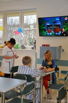 Oddział chirurgii dziecięcej w Szpitalu Morskim po remoncie, fot. Dorota Patzer