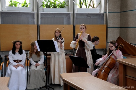 Minikoncert w wykonaniu zespołów Incalzando i Erato, fot. Michał Kowalski