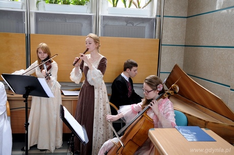 Minikoncert w wykonaniu zespołów Incalzando i Erato, fot. Michał Kowalski