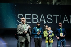 Kolosa 2014 w kategorii Wyczyn roku otrzymał Sebastian Kawa za pierwszy na świecie lot szybowcem nad Himalajami, fot. Karol Stańczak