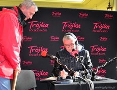 Powitanie Expressu InterCity Premium Radiowa Trójka z gwiazdami stacji radiowej, fot. Sebastian Drausal