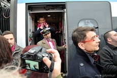 Powitanie Expressu InterCity Premium Radiowa Trójka z gwiazdami stacji radiowej, fot. Sebastian Drausal