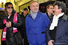 Powitanie Expressu InterCity Premium Radiowa Trójka z gwiazdami stacji radiowej, fot. Sebastian Drausal