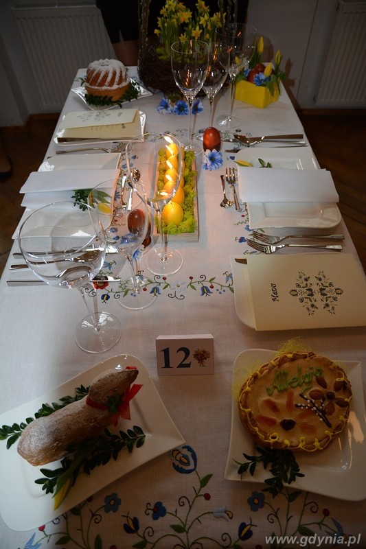 I Wojewódzki Konkurs Nakrywania Stołów / fot. Zespół Szkół Hotelarsko – Gastronomicznych