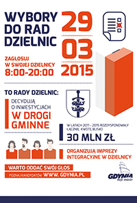 Wybory do Rad Dzielnic - 29 marca 2015 r.