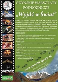 Gdyńskie Warsztaty Podróżnicze „Wyjdź w Świat”