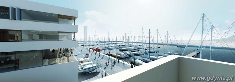 Nowa Mariny - wizualizacja Studio Kwadrat