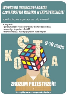 Weekend z kostką Rubika w EXPERYMENCIE