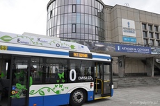 Prezentacja nowych, dwunapędpowych trolejbusów Solaris 12M, fot. Dorota Nelke