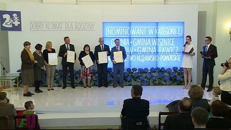 Nominacje do nagrody w konkursie Dobry Klimat dla Rodziny odebrała Pełnomocnik Prezydenta Gdyni ds. Rodziny Beata Szadziul